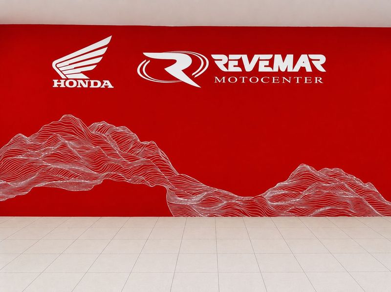 Honda Revemar — Adesivagem de Parede